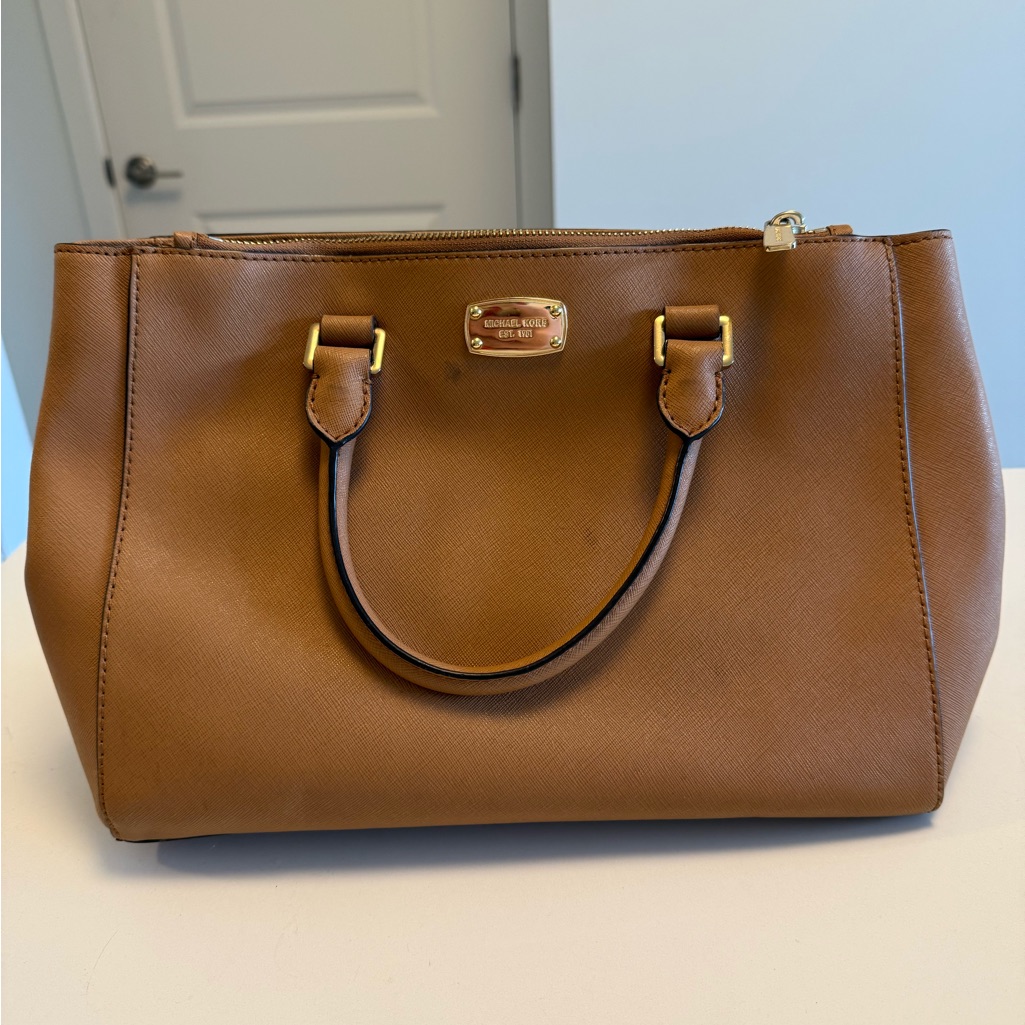 Michael Kors Caramel Color Handbag